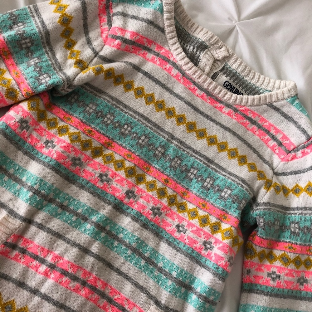 Colorful Genuine by Osh Kosh tunic sweater
